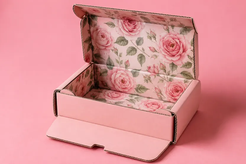 Roll End Tuck Front Corrugated Box