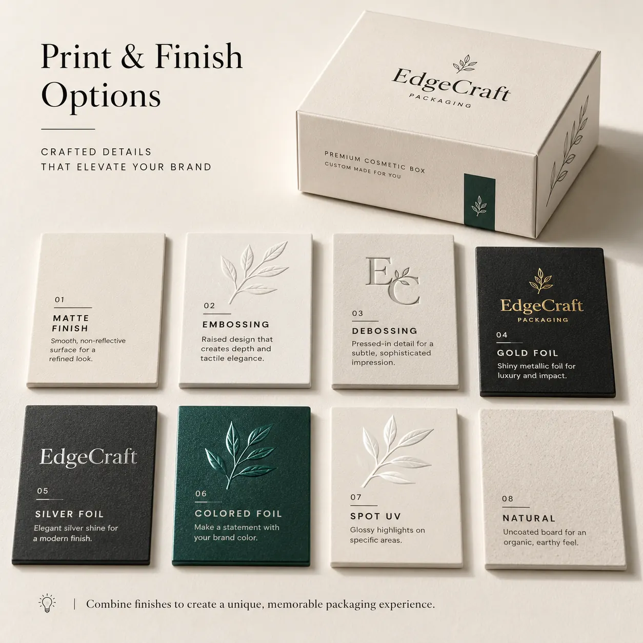 Full Spectrum of Packaging Products and Services