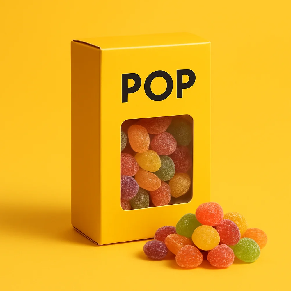 Clear Candy Boxes