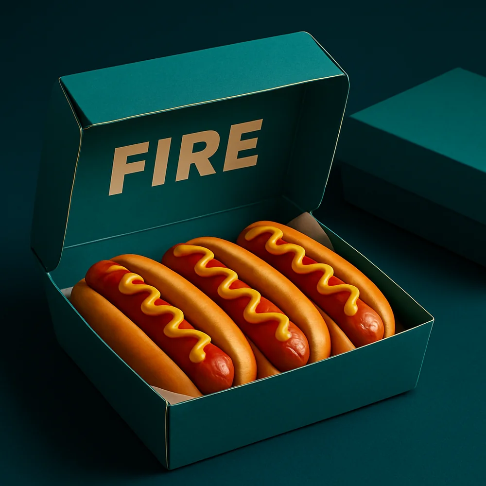 Hotdog Boxes Packaging