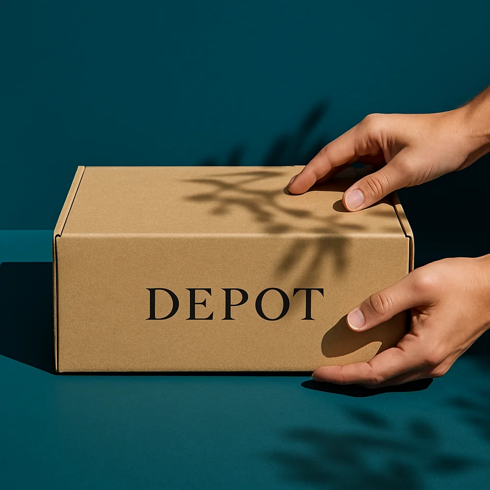 White Shipping Boxes