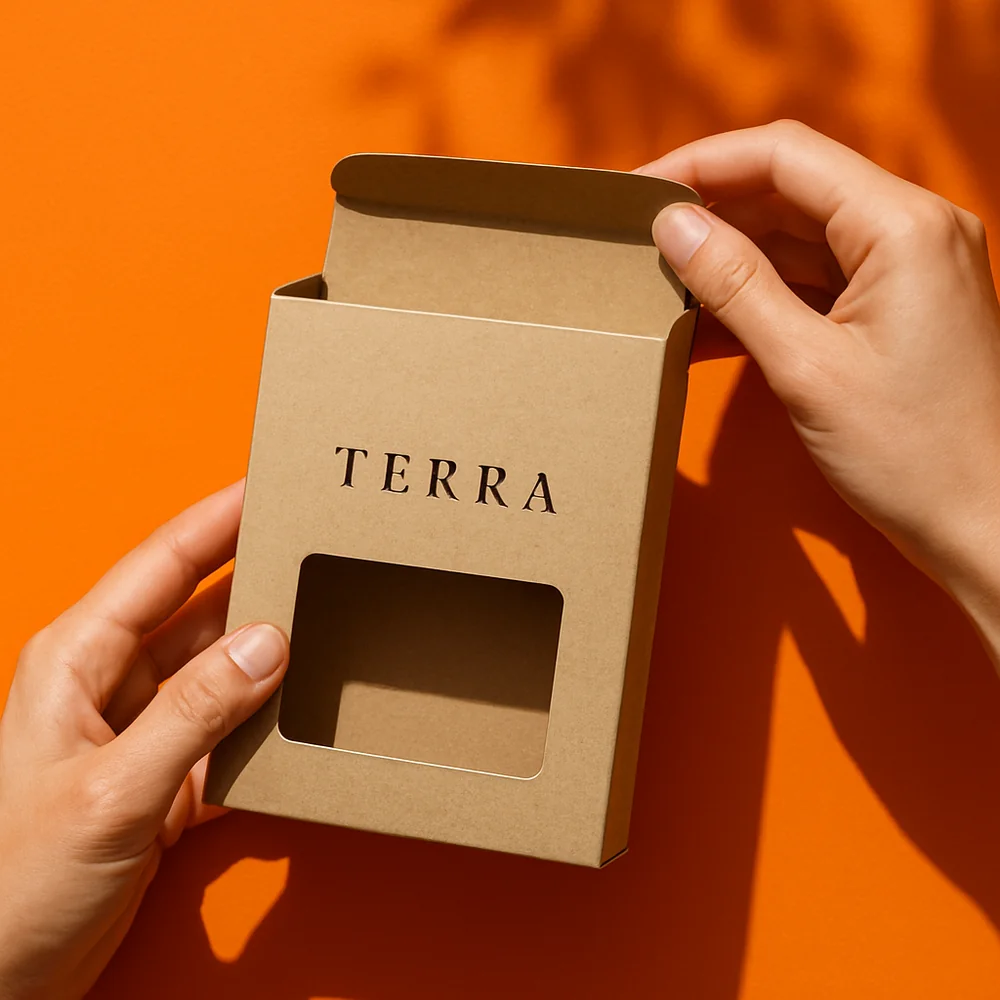 Kraft Paper Window Boxes